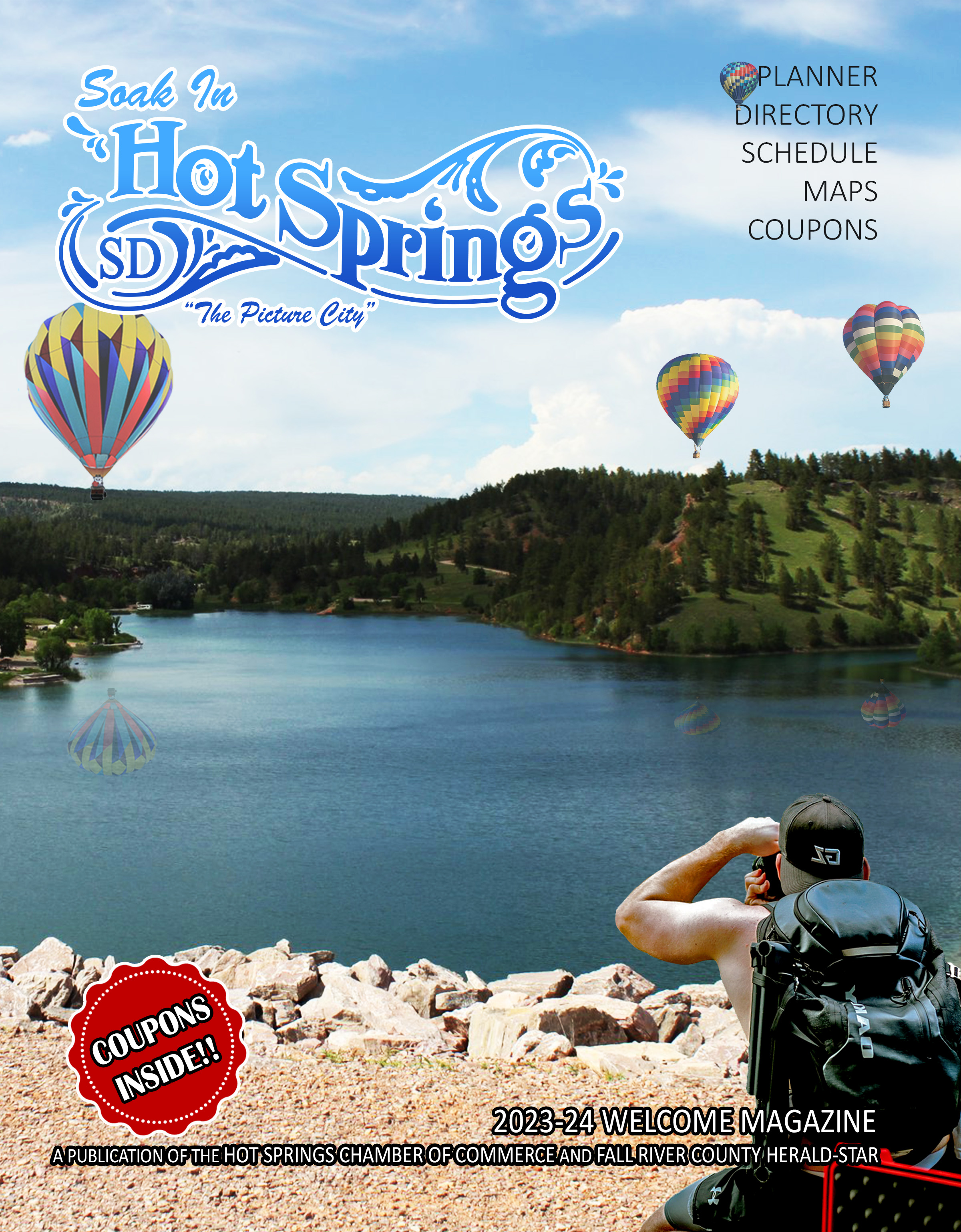 Hot Springs Welcome Magazine Cover