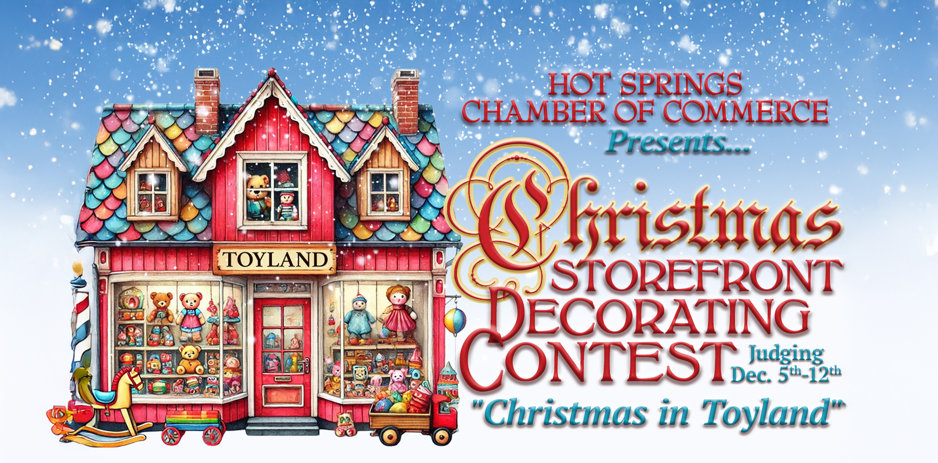 2025 Christmas Storefront Decorating Contest